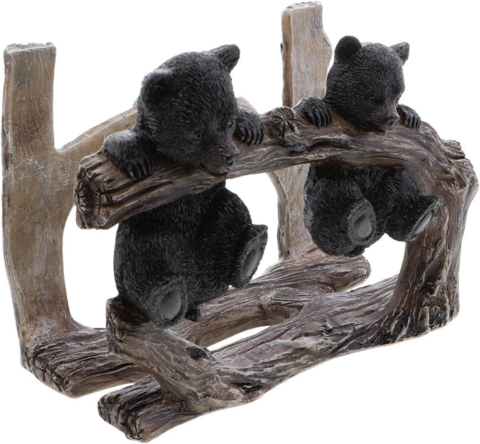 Twin Bears on Branch Napkin Holder