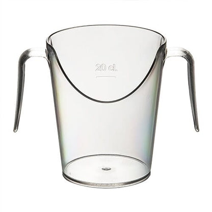 Image of Two Handled Nose Cup on a plain background.