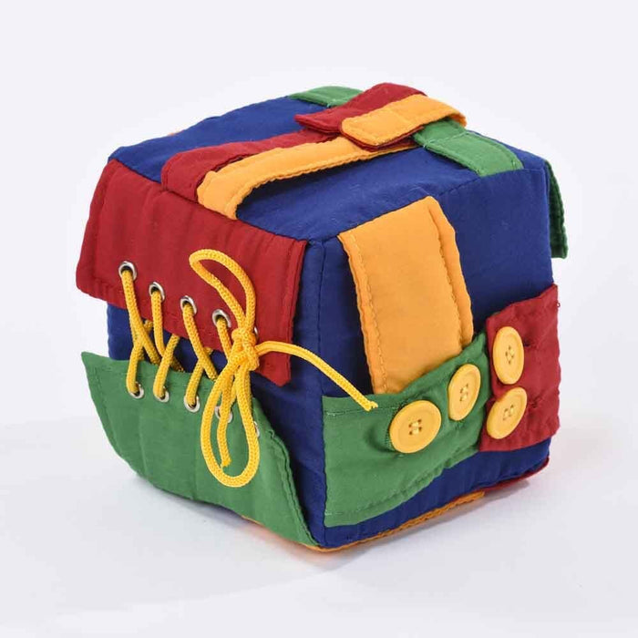 Close-up of a feature of Undo Me Mini Cube.