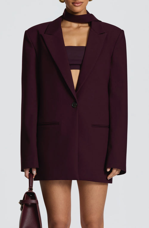 Vinnie Scarf - Plum