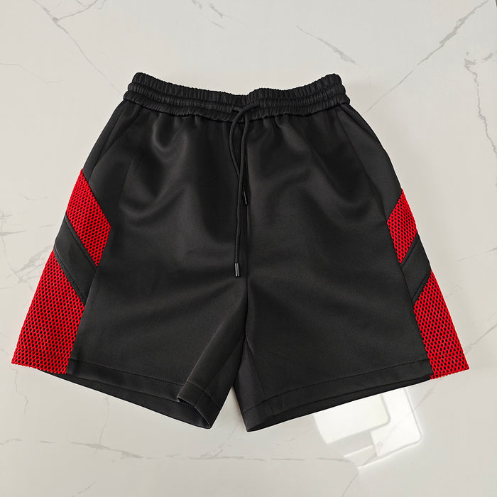 Red-black / Shorts / M