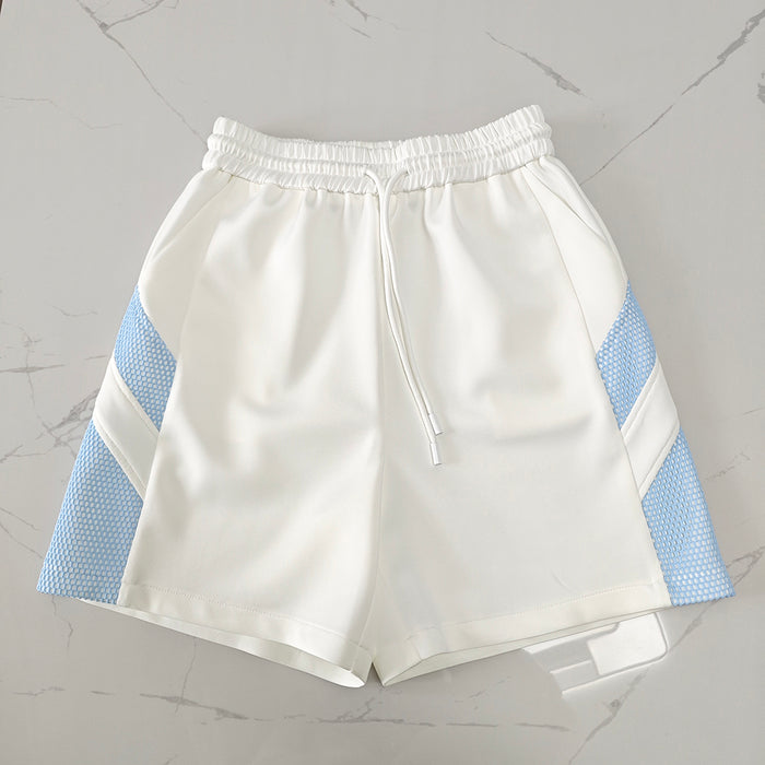 Blue & White / Shorts / M