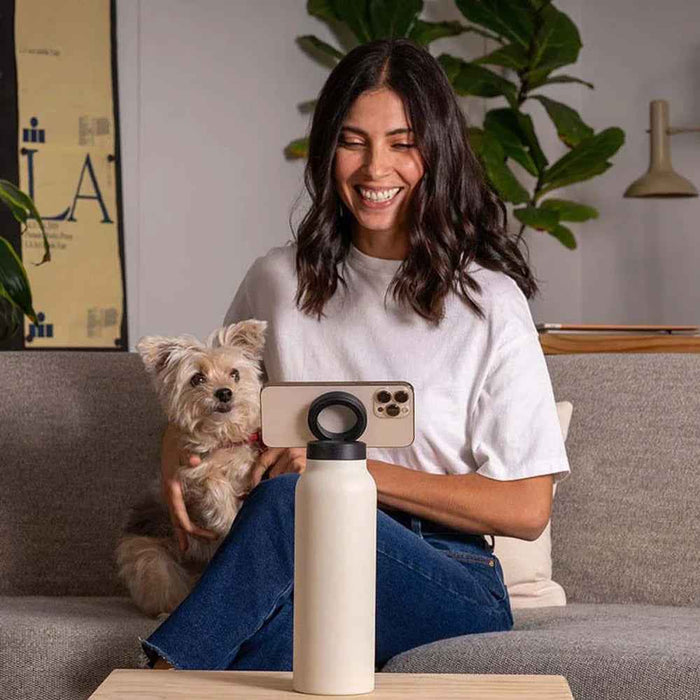 Water Bottle with MagSafe Phone Holder for Easy Hydration and Accessibility - RFE Marketing Ventures