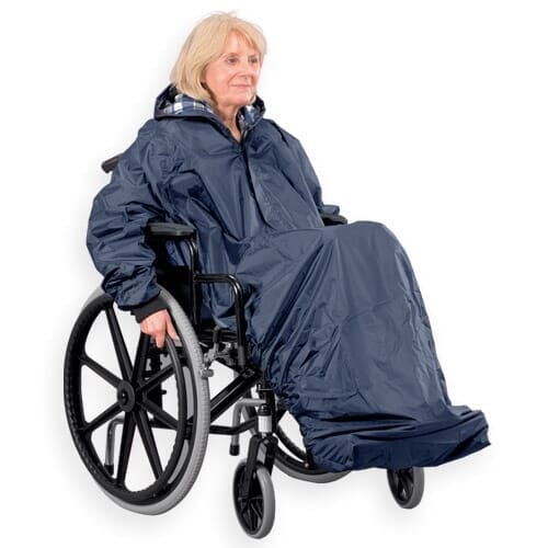 Wheelchair Mac with Sleeves - Lined