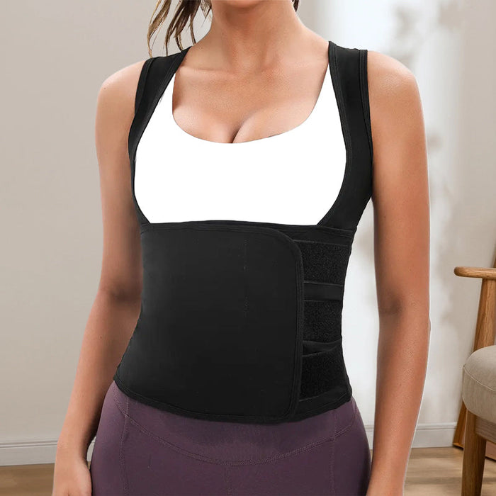 Women's Adjustable Waistband Vest